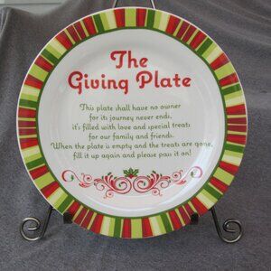 4 for $40 - The Giving Plate by Maud Borup (w3346)
